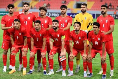 رنگ پیراهن تیم ملی امید در بازی با امارات