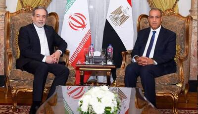 عراقچی با وزیر خارجه مصر دیدار کرد