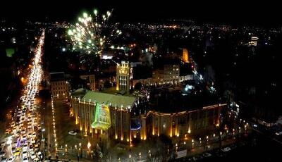 آسمان تبریز نورباران می‌شود