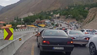 ترافیک در جاده‌های شمال فوق سنگین شد