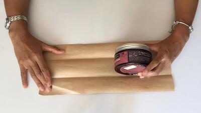 ترفند کادوپیچ کردن اجسام گرد (فیلم)