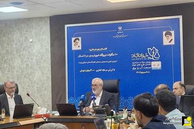 بهره‌برداری از ۱۰۰ مگاوات نیروگاه خورشیدی در ۸ استان با حضور برخط وزیر نیرو
