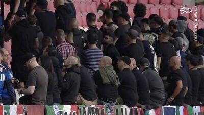 عکس/ اعتراض جالب ایتالیایی‌ها هنگام پخش سرود اسراییل | اقتصاد24