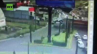 تصادف قطار با اتوبوس در مکزیک با ۱۰ کشته و ۶۱ زخمی