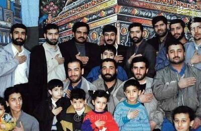 تصویر قدیمی از فرماندهان موشکی سپاه در سفر به مشهد