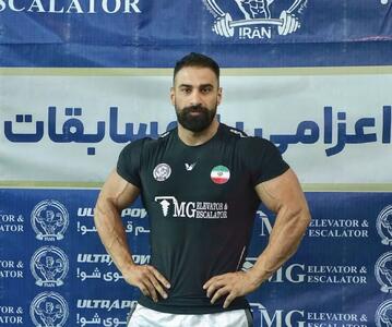 نایب‌قهرمانی جهان برای بدنساز همدانی در امارات