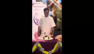 محسن ابراهیم‌پور ۳۸ سالگی‌اش را در میان سالمندان و معلولین با اشک و لبخند برگزار کرد