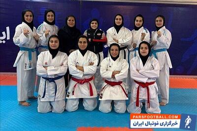 دختران کاراته ناشنوا در یازدهمین اردوی المپیکی - پارس فوتبال