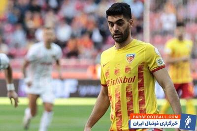 دلیل غیب علی کریمی در دیدار اخیر کایسری اسپور مشخص شد - پارس فوتبال