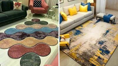 بهترین مدل‌ های فرش مدرن مینیمال و نکات ست‌ کردن با دکوراسیون داخلی