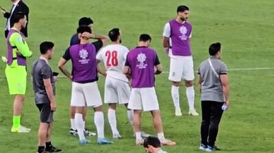 جشن ازبک‌ها و اندوه تیم ایران پس از باخت