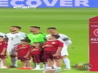 ویدیوی وایرال از ذوق کودک ارمنی در کنار کریستیانو رونالدو