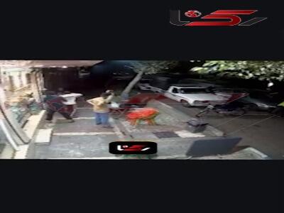 اوباش قداره‌کش به پیرزن هم رحم نکردند