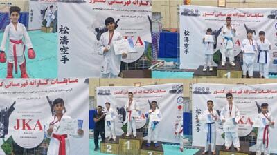 تیم کاراته شوتوکان JKA هرمزگان نایب قهرمان کشور شد