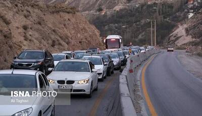 ترافیک فوق‌ سنگین 29 کیلومتری در یک آزادراه پرتردد کشور