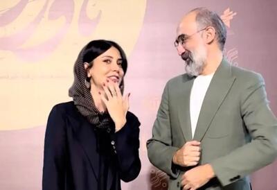 تیپ ساده شبنم قربانی در اکران مردمی «ناتوردشت»