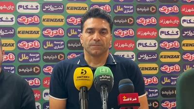 کیانوش رحمتی: اگر زمان داشتیم می توانستیم مقابل داماش پیروز شویم