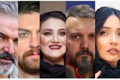قاب صمیمی تعدادی از بازیگران دوست‌داشتنی سریال شغال در پشت صحنه