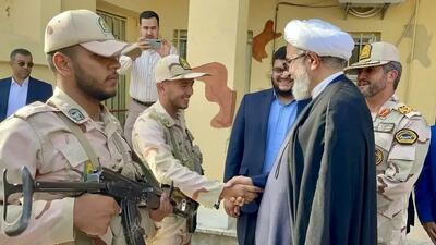بازدید نماینده رئیس قوه قضاییه از پاسگاه مرکزی اینچه برون گنبدکاووس