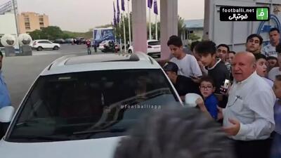 درگیری در کمپ حجازی هنگام خروج رامین رضاییان