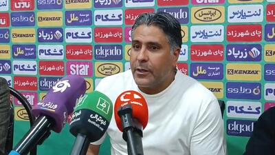 صحبتهای قاسم شهبا سرمربی مس شهربابک بعد از دیدار مقابل فرد البرز