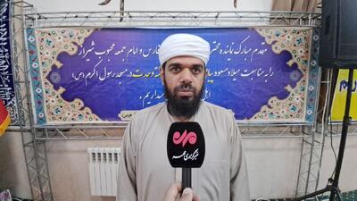 امام جمعه اهل سنت اوز: وحدت، رمز موفقیت امت اسلامی است