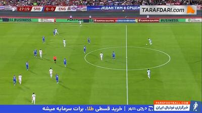 خلاصه بازی صربستان ۰-۵ انگلیس (انتخابی جام جهانی 2026) - پارس فوتبال