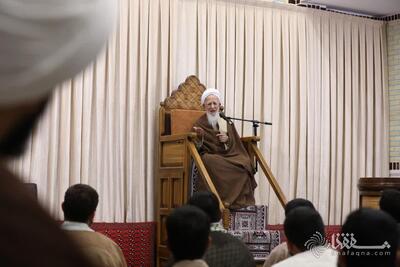 گزارش تصویری: مراسم عمامه گذاری جمعی از طلاب توسط حضرت آیت الله جوادی آملی | شفقنا، آخرین اخبار ایران و جهان