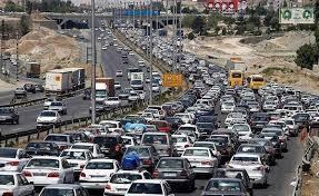 ترافیک فوق‌ سنگین در آزادراه قزوین - رشت