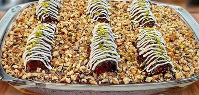 طرز تهیه کیک شکلاتی مالاگا با موز و کرم / کیک مجلسی ساده و خوشمزه خانگی