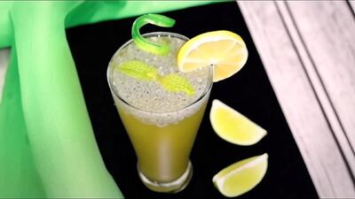 طرز تهیه شربت نعناع و لیمو در دو دقیقه برای لاغری سریع