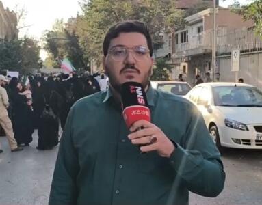 تجمع «خودجوش» عده‌ای قلیل علیه توافق ایران با آژانس / پخش مستقیم خبرگزاری بسیج دانشجویی از تجمع