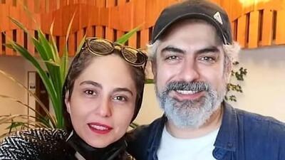 خبر روز | عکس مهدی پاکدل در کنار «فاطمه معتمدآریا» در پشت‌صحنه یک تئاتر | گلی شی