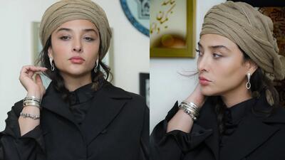 تصویر روز | استایل جدید آناهیتا درگاهی | گلی شی