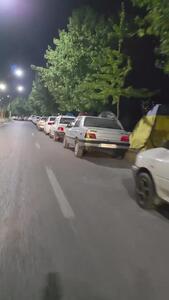 خیابان خوابی مسافران در مازندران + فیلم