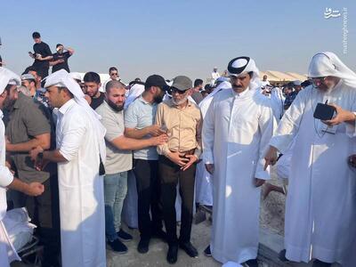 اولین تصاویر از ۳ رهبر حماس پس از حملۀ اسرائیل