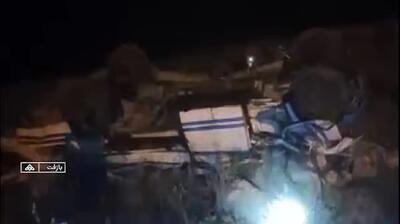 فیلم سقوط مرگبار مینی بوس در چهارمحال‌وبختیاری  / تعداد فوتی ها و مصدومان به 20 نفر رسید