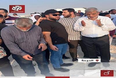 حضور رهبران ارشد حماس در مراسم تشییع شهدا در قطر + عکس (۲۰ شهریور ۱۴۰۴)