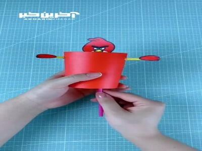 عروسک کاغذی پرندگان خشمگین