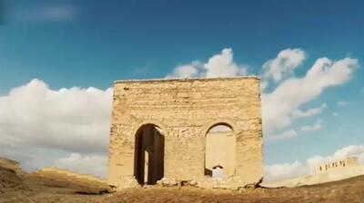 چاه نفت روس‌ها در دل کویر سمنان (فیلم)