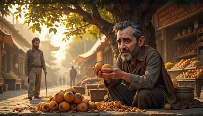 ضرب المثل زردآلو را برای هسته اش می خورد | معنی و داستان