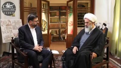 نظر آیت‌الله فاضل لنکرانی درباره علی لاریجانی/ در انتخابات نباید با او آن برخوردها می‌شد+ فیلم