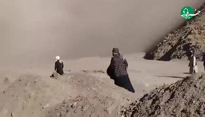 سقوط هلیکوپتر آمریکایی حامل وزیر و مقامات طالبان+ فیلم