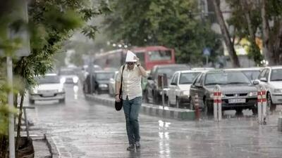 صدور هشدار نارنجی برای ۸ استان / هشدار نارنجی هواشناسی برای بارش‌های شدید و احتمال سیلاب