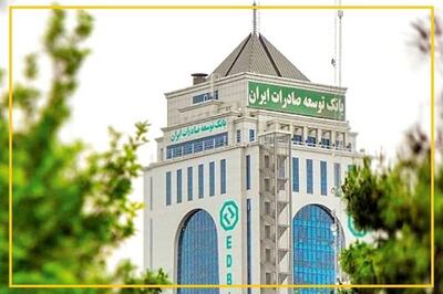 پرداخت ۱۵۰ همت تسهیلات بانک توسعه صادرات ایران به صنایع مختلف