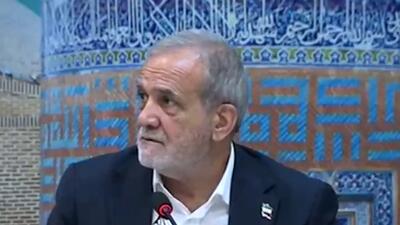 پزشکیان: از حضرت آقا خواستم که کارمندان 9 بیایند و 13 بروند چون...