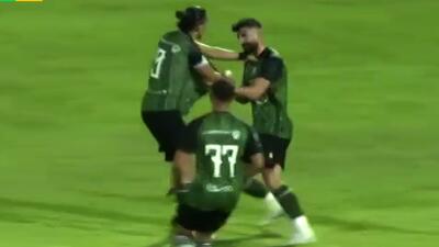 گل اول خیبر به فجر سپاسی توسط حسینی