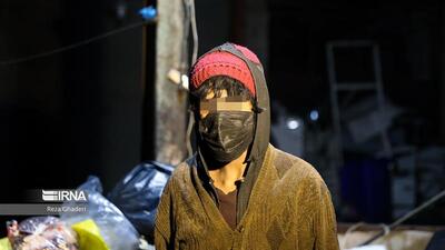 پاتک شبانه پلیس تهران به پاتوق معتادان