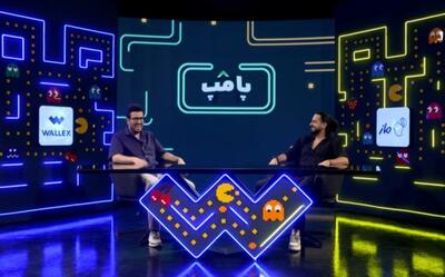 نور و نئون در دکوراسیون برنامه جنجالی قیاسی با مهرداد صدیقیان - چیدانه