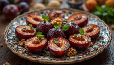 پیش غذای خاص ایرانی | معجون آلو و کلم برای مهمانیهای خاص